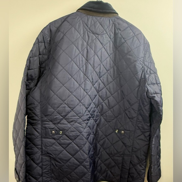 Polo Ralph Lauren Full Zip Quilted Car Coat Corduroy Collar Field Jacket NWT - Picture 3 of 13